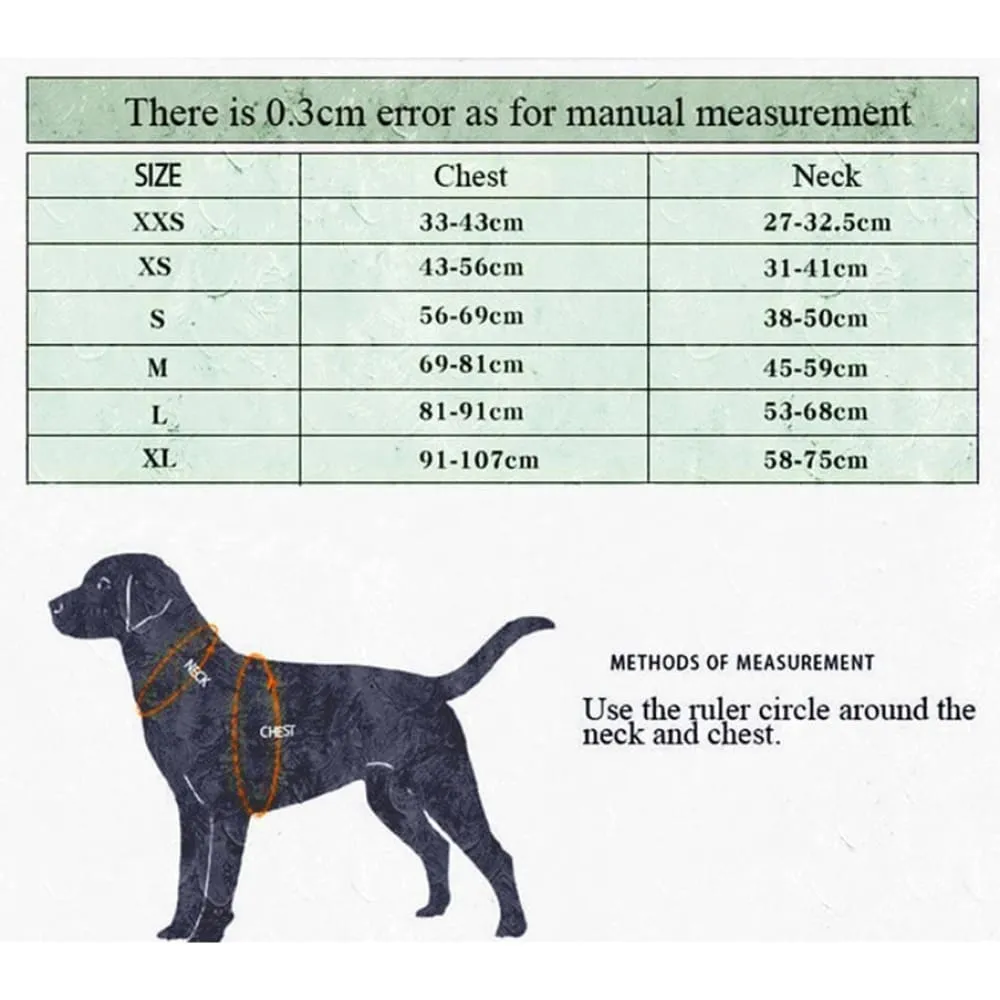 Adjustable Reflective Safety Vest for Dog