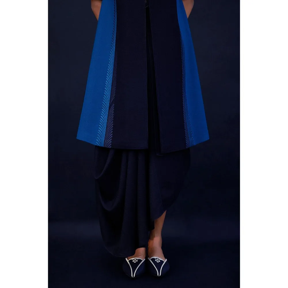AMPM Navy Pereina Shrugs