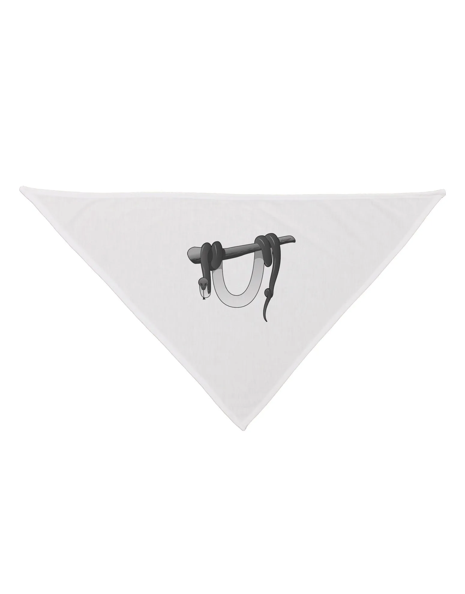Anaconda Design Grayscale Dog Bandana 26