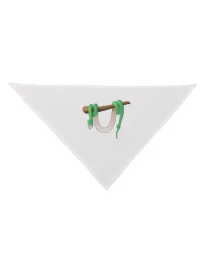 Anaconda Design Green Dog Bandana 26