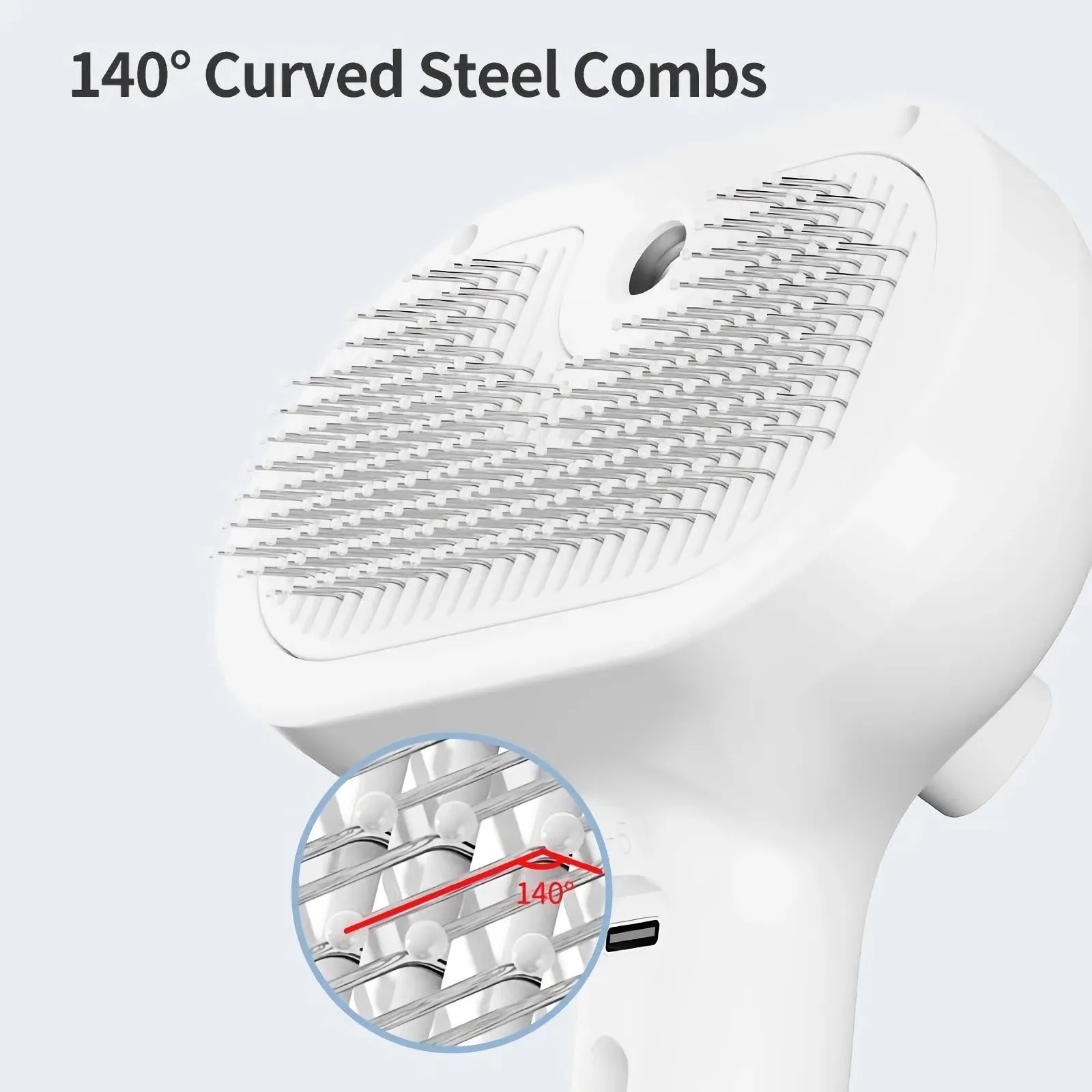 Automatic Pet Hair Straightening Comb