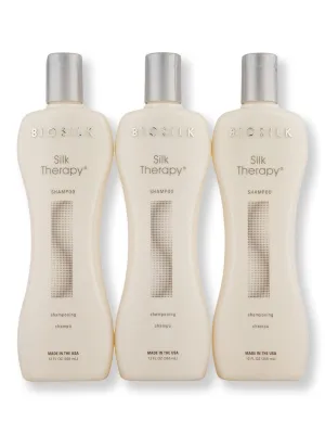 Biosilk Silk Therapy Shampoo 3 Ct 12 oz