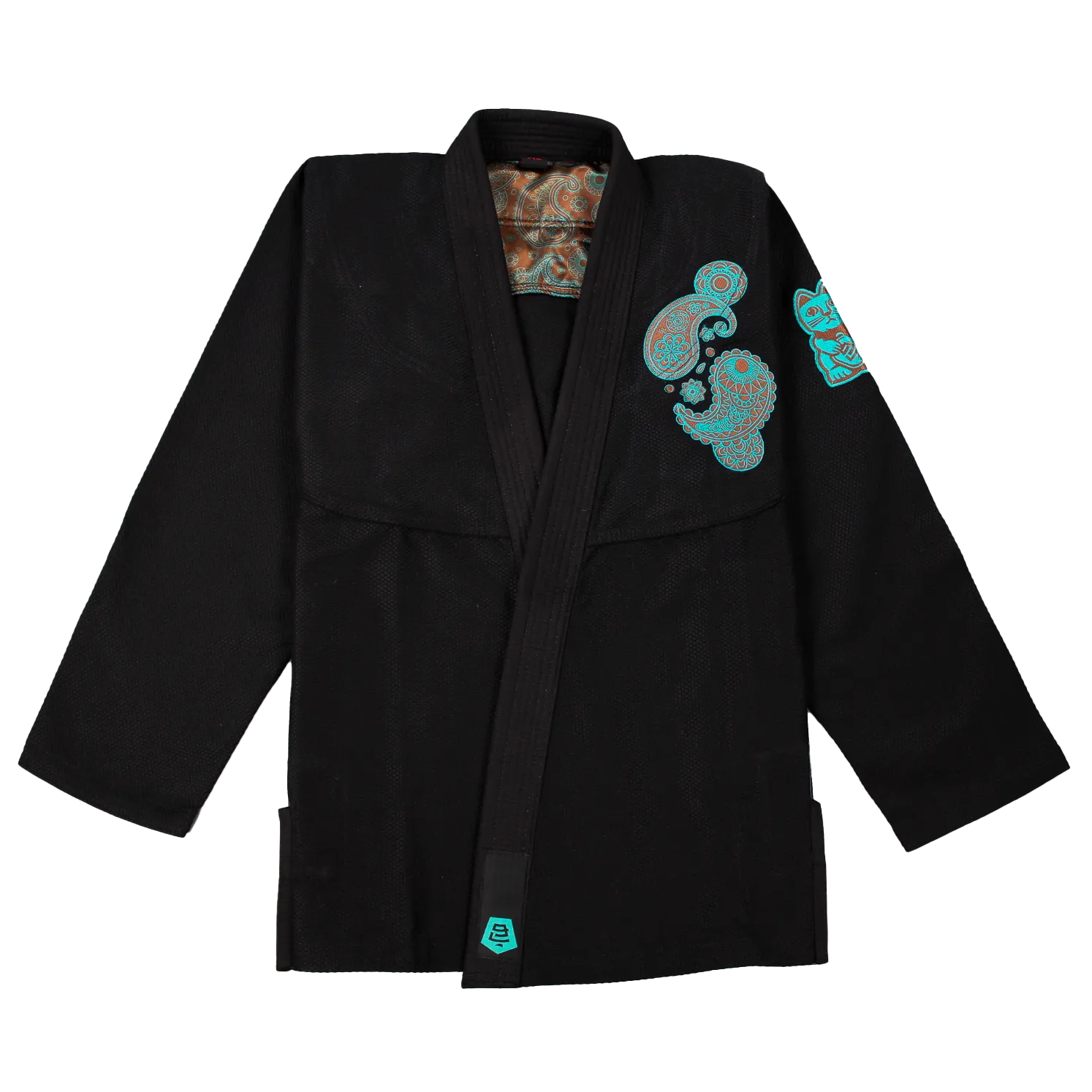 Chapter 13 - Paisley - Black - Jiu Jitsu Gi
