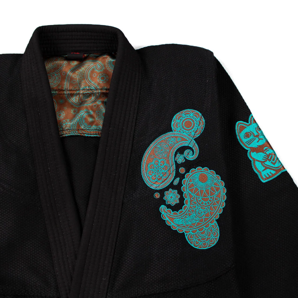 Chapter 13 - Paisley - Black - Jiu Jitsu Gi