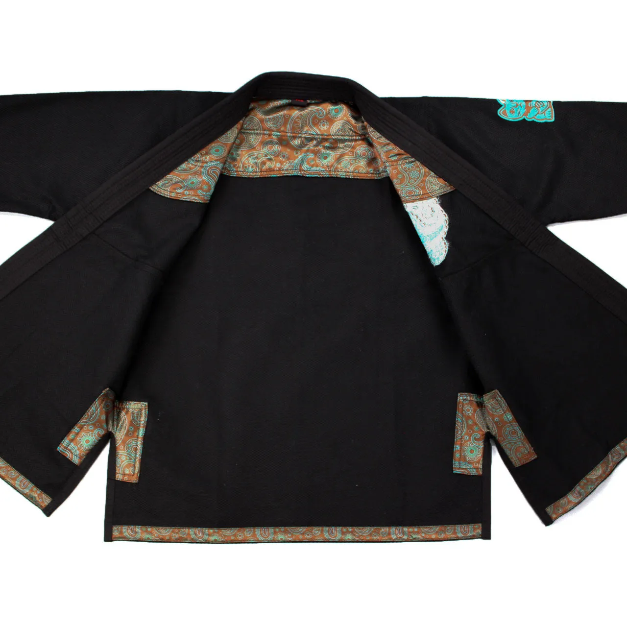 Chapter 13 - Paisley - Black - Jiu Jitsu Gi