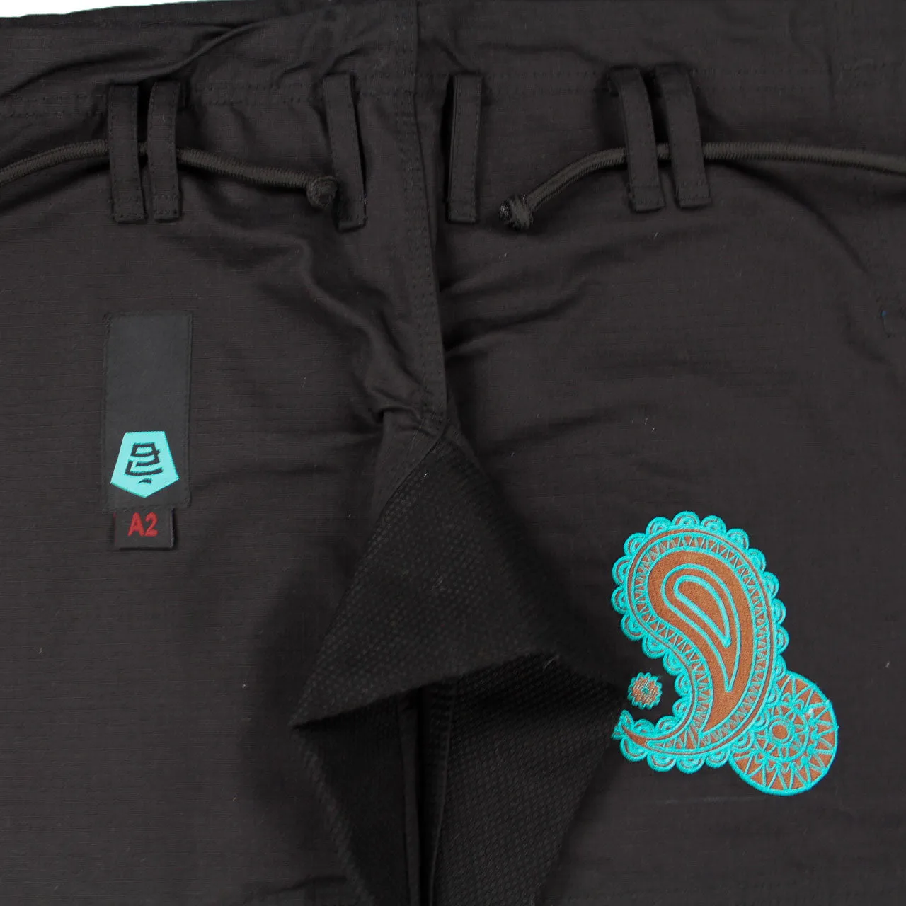 Chapter 13 - Paisley - Black - Jiu Jitsu Gi