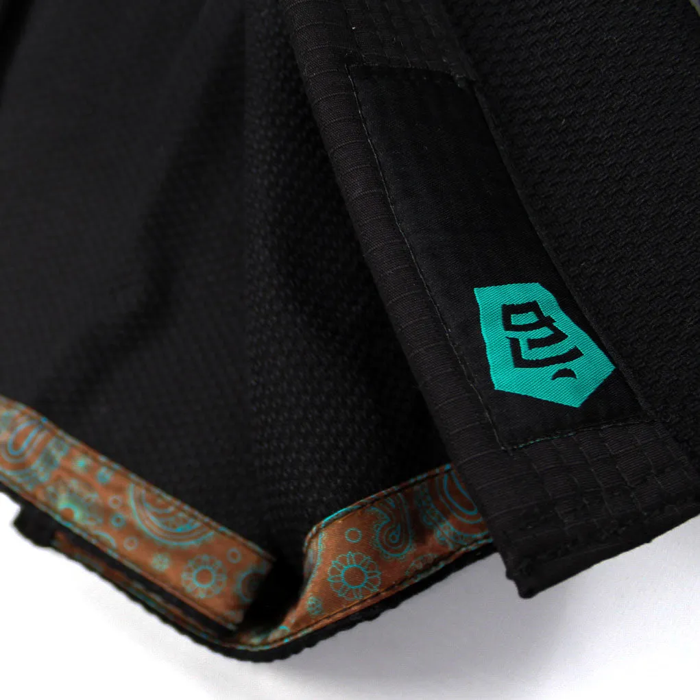 Chapter 13 - Paisley - Black - Jiu Jitsu Gi