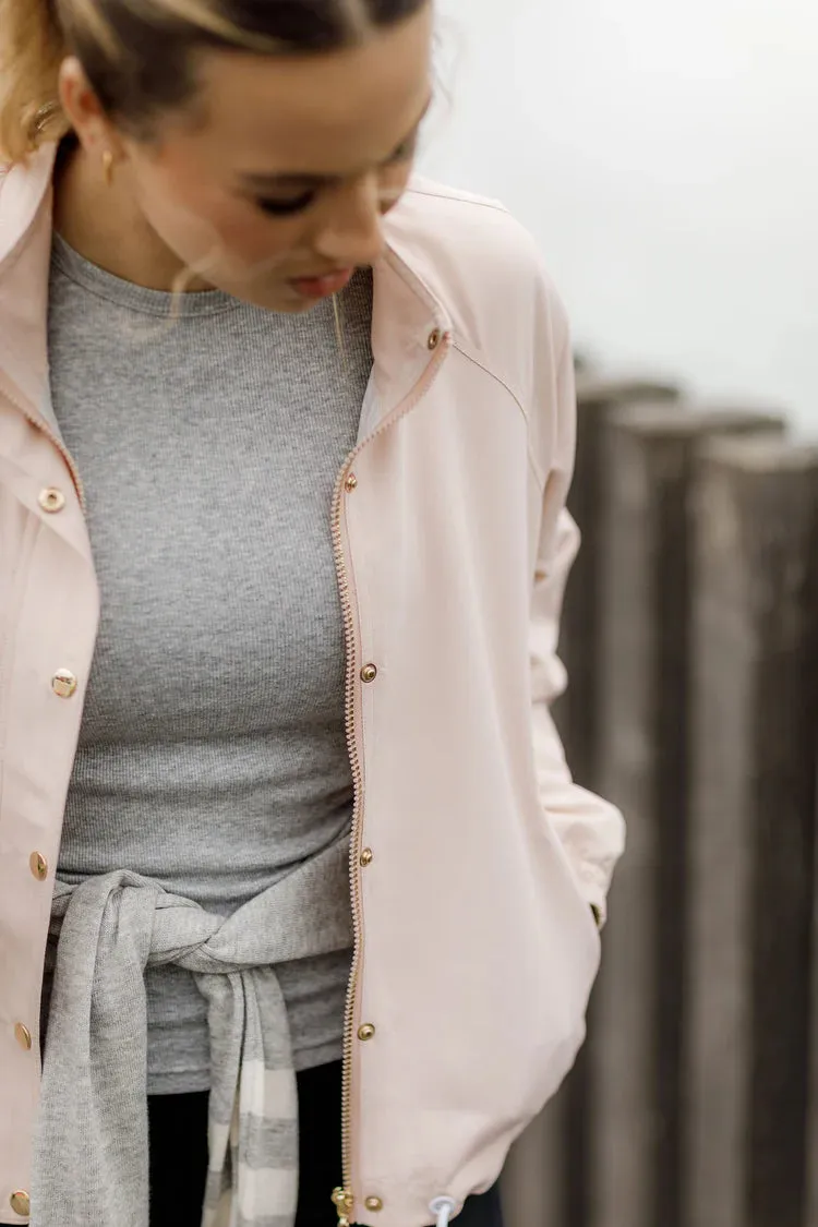 Dallas Jacket - Peach Rose