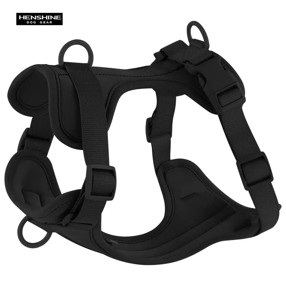 Double Dog Leash PVC Comfortable and breathable Dog Harness and leash set Adjustable Chest Strap Collars-f- Harnesses & Leashes