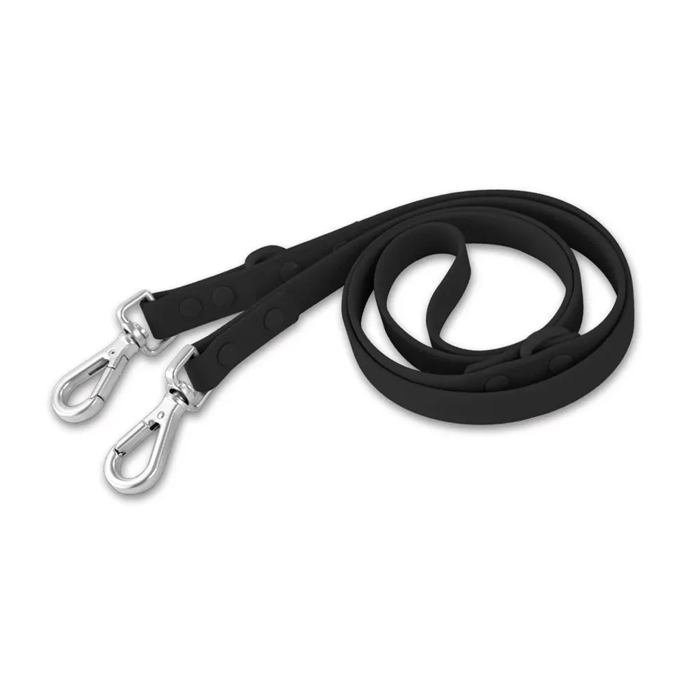 Double Dog Leash PVC Comfortable and breathable Dog Harness and leash set Adjustable Chest Strap Collars-f- Harnesses & Leashes