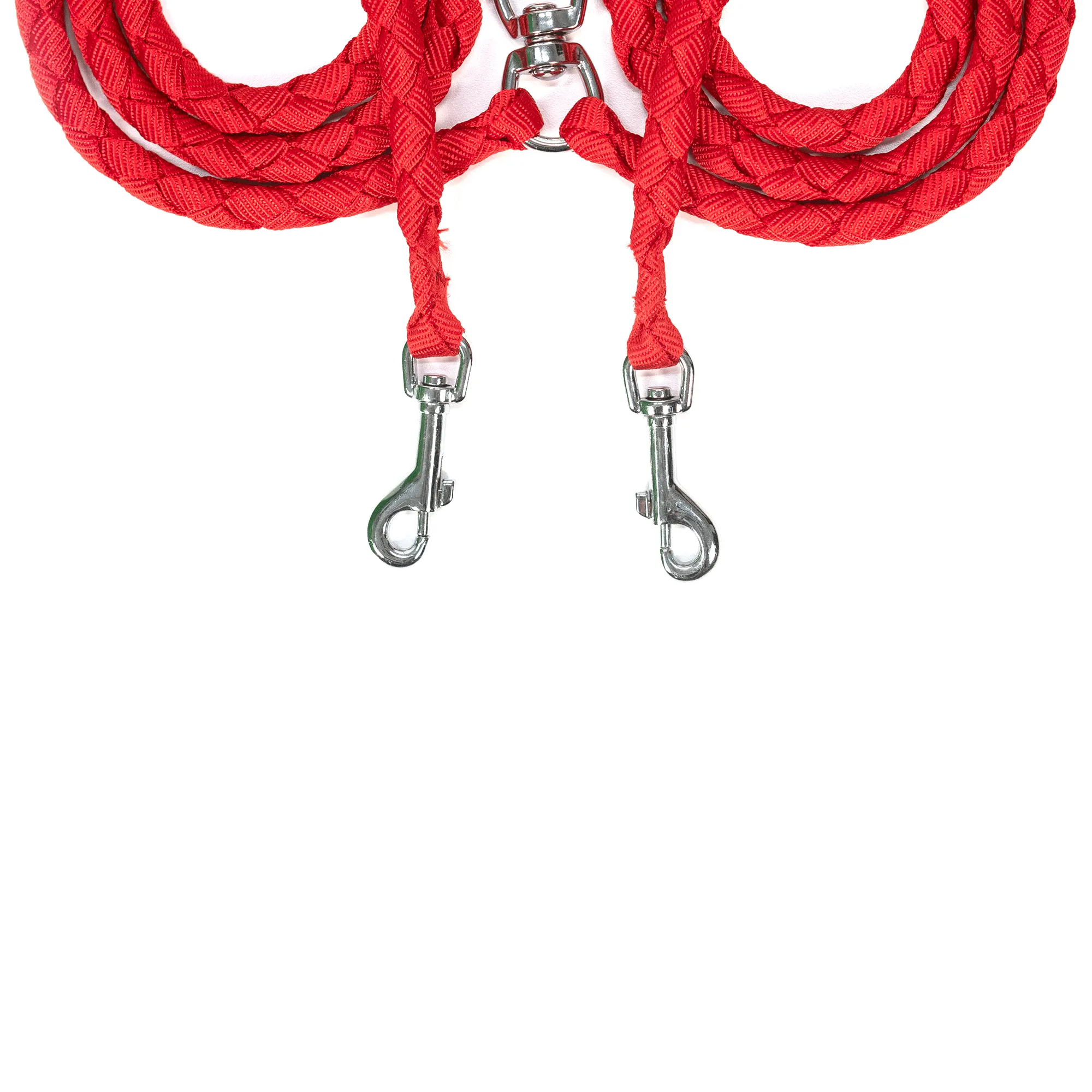 Dual Dog Leash - Red