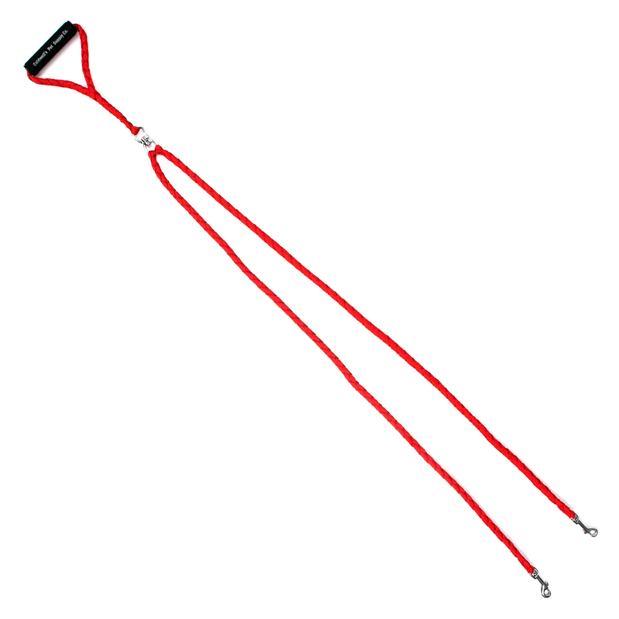 Dual Dog Leash - Red