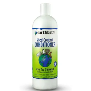 Earthbath Shed Control Green Tea & Awapuhi Conditioner for Dogs & Cats (16 oz)