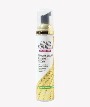 Ebin New York Braid Formula Drfeelcool Tension Relief Foam Lotion[Rosmary Biotin]3.38Oz