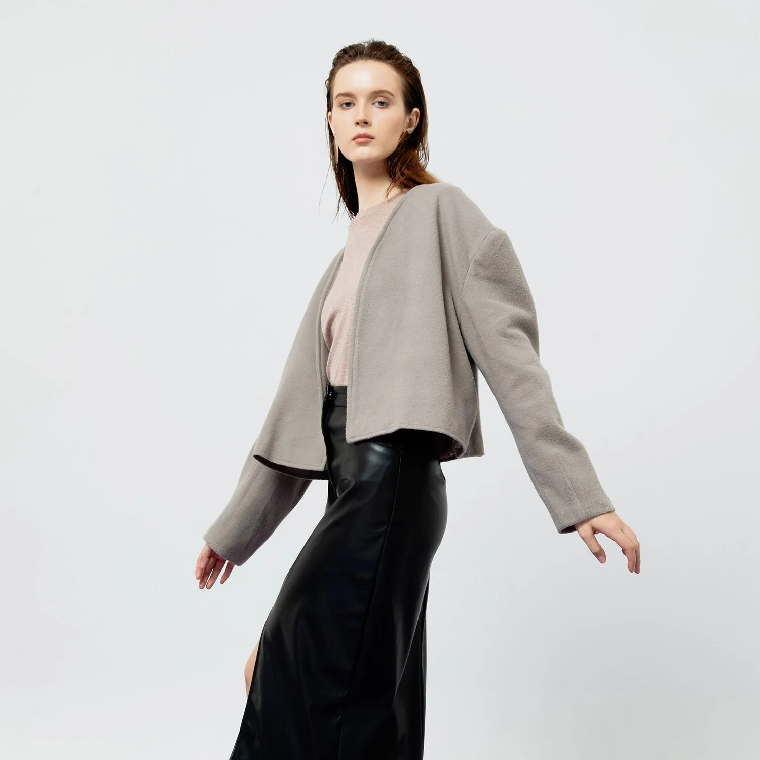 Elara Cardigan in Grey