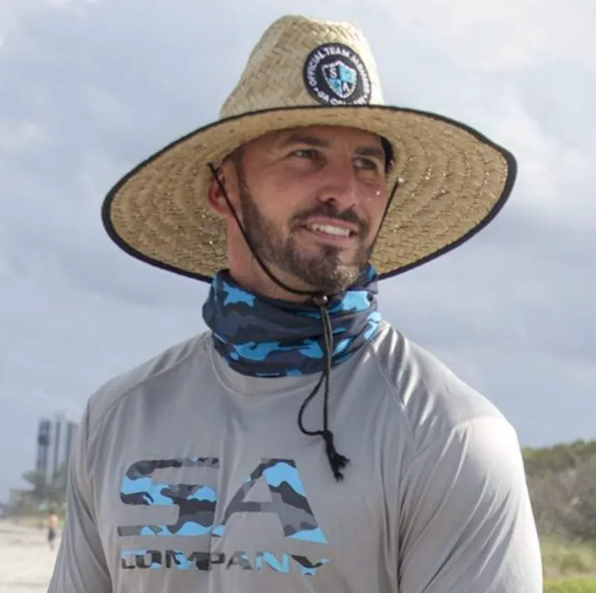 Face Shield Bandana  Aqua Military Blackout Camo