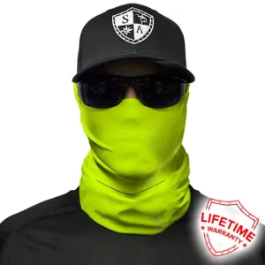 Face Shield Bandana Safety Green