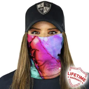 Face Shield Bandana  Watercolour
