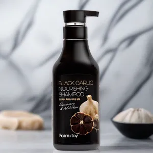 Farmstay Black Garlic Nourishing Shampoo (530ml)