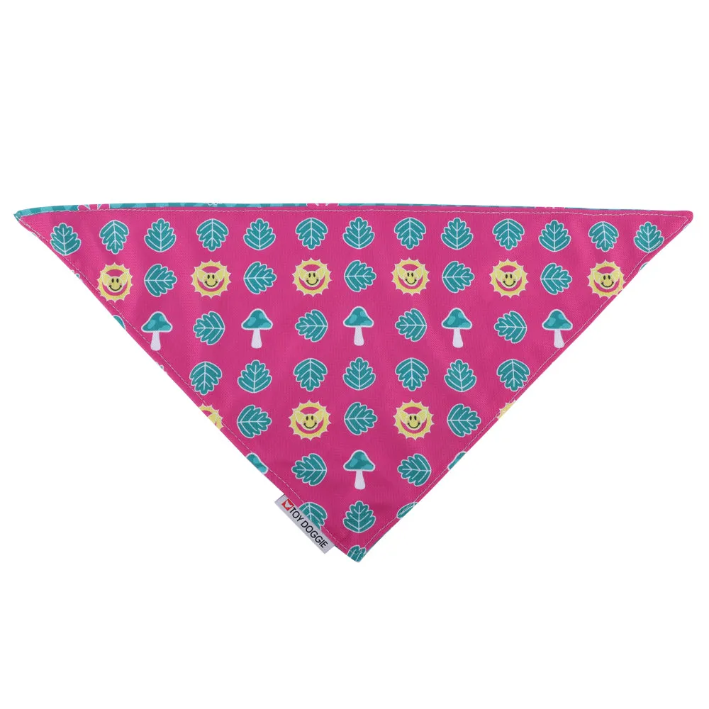 Fungi CoolCanine Reversible Bandana | It’s a Fluffing Vibe – Es Una Vibra Muy Perra