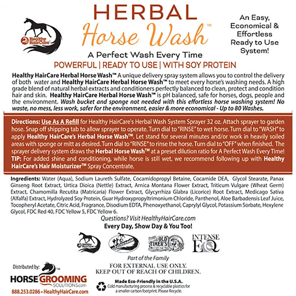 Healthy HairCare Herbal Horse Wash - 32 oz
