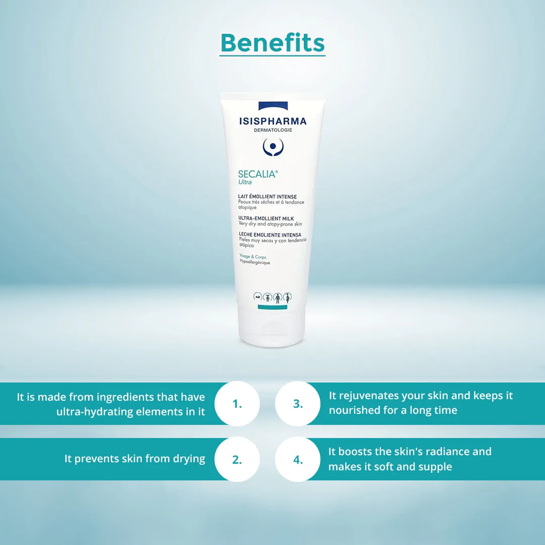 Isispharma Secalia Ultra-Emollient Milk 200 ml