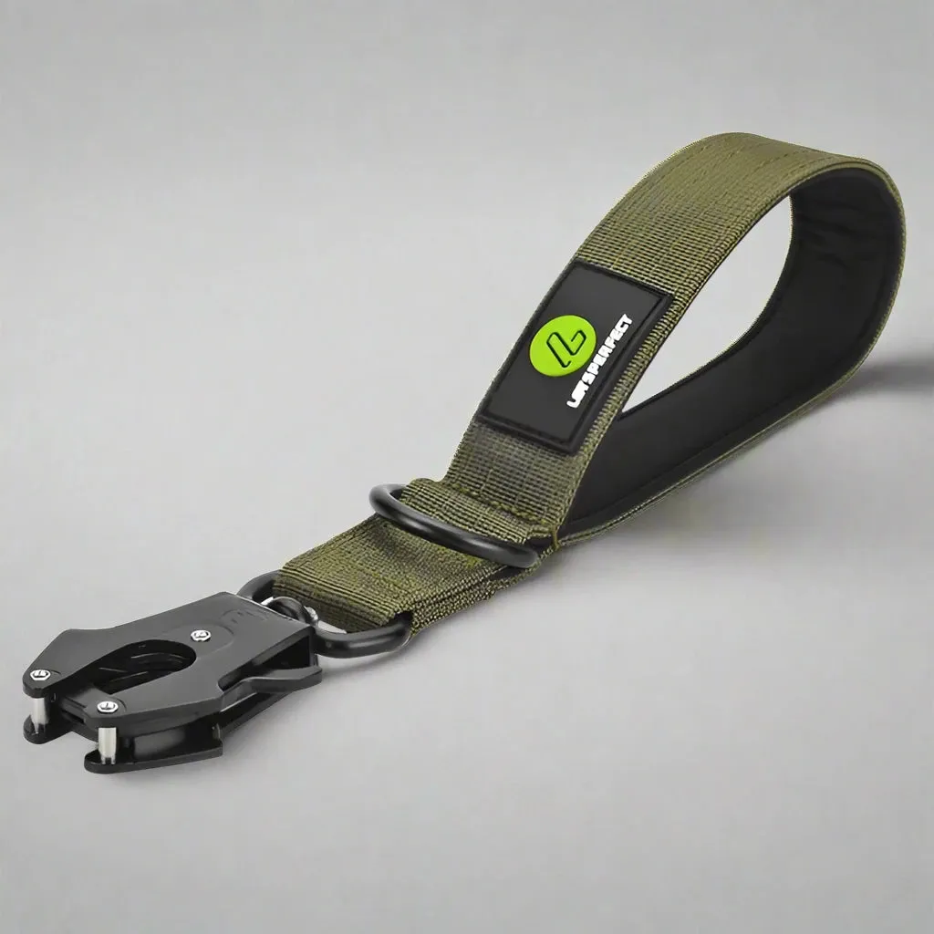 K9 Short Tactical Leash with Quick-Release Handle