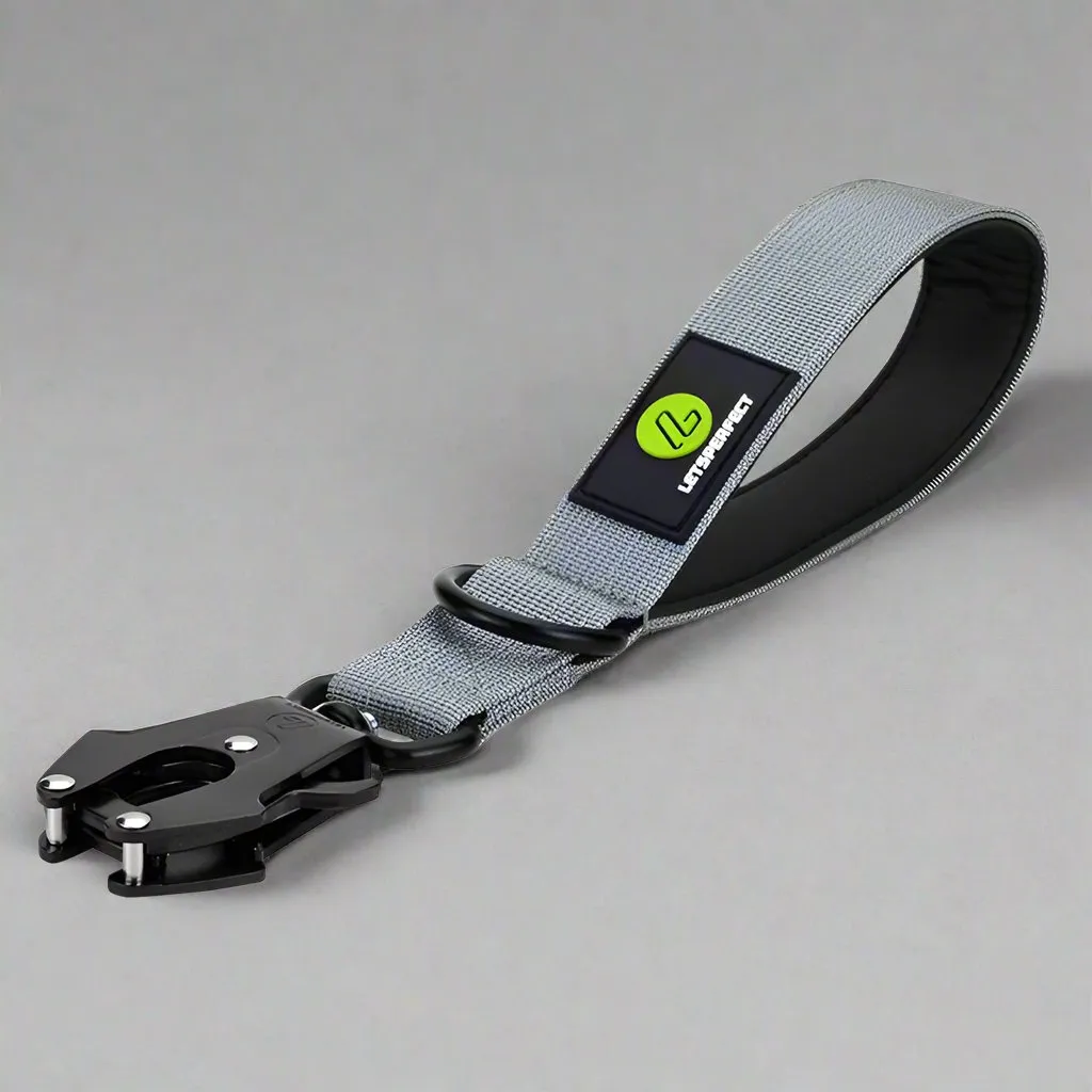 K9 Short Tactical Leash with Quick-Release Handle