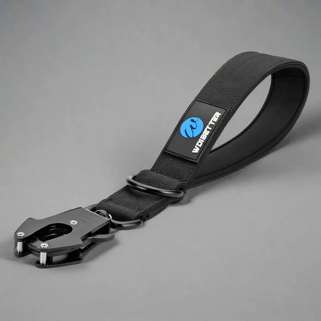 K9 Short Tactical Leash with Quick-Release Handle