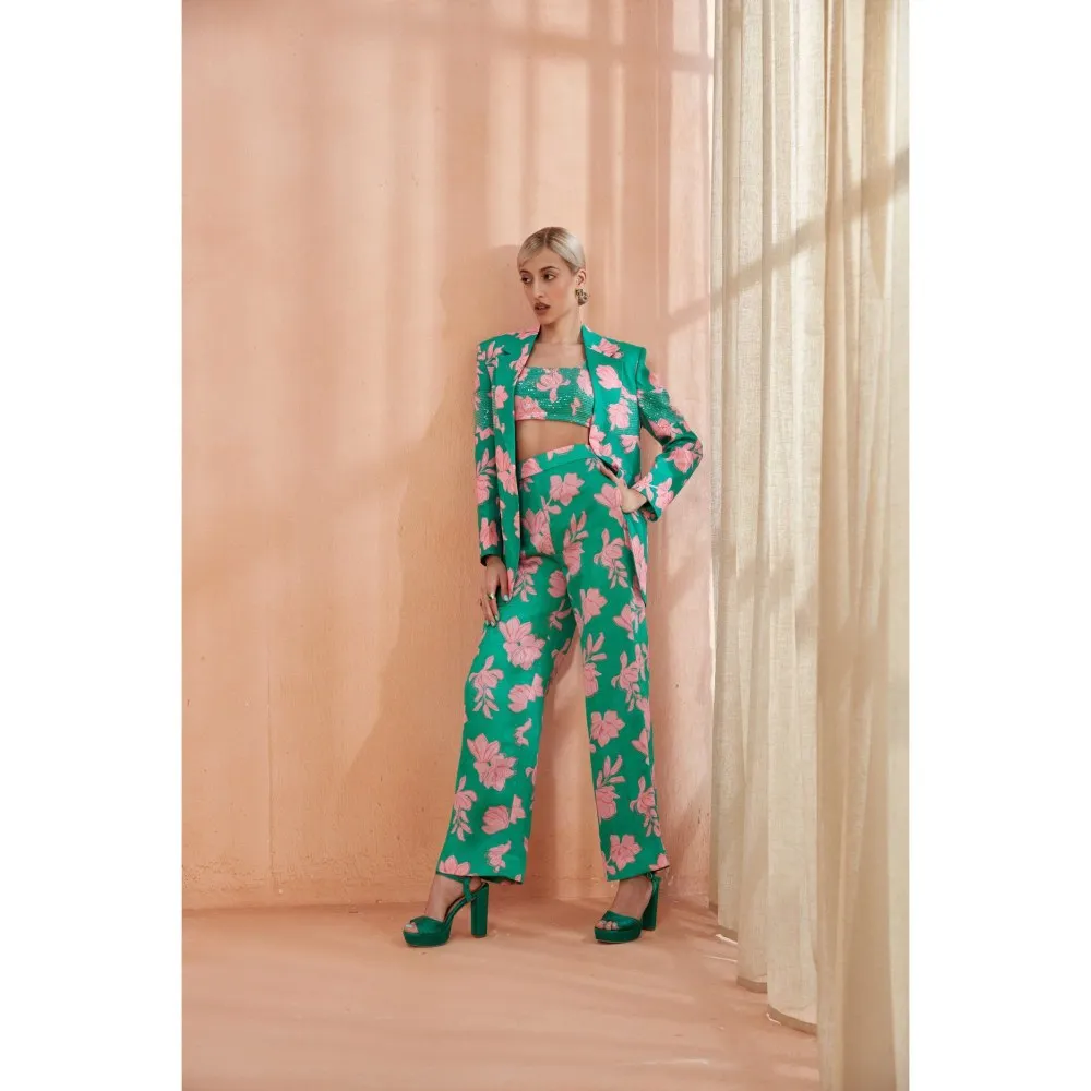 Label Deepika Nagpal Kelly Blazer Shamrock