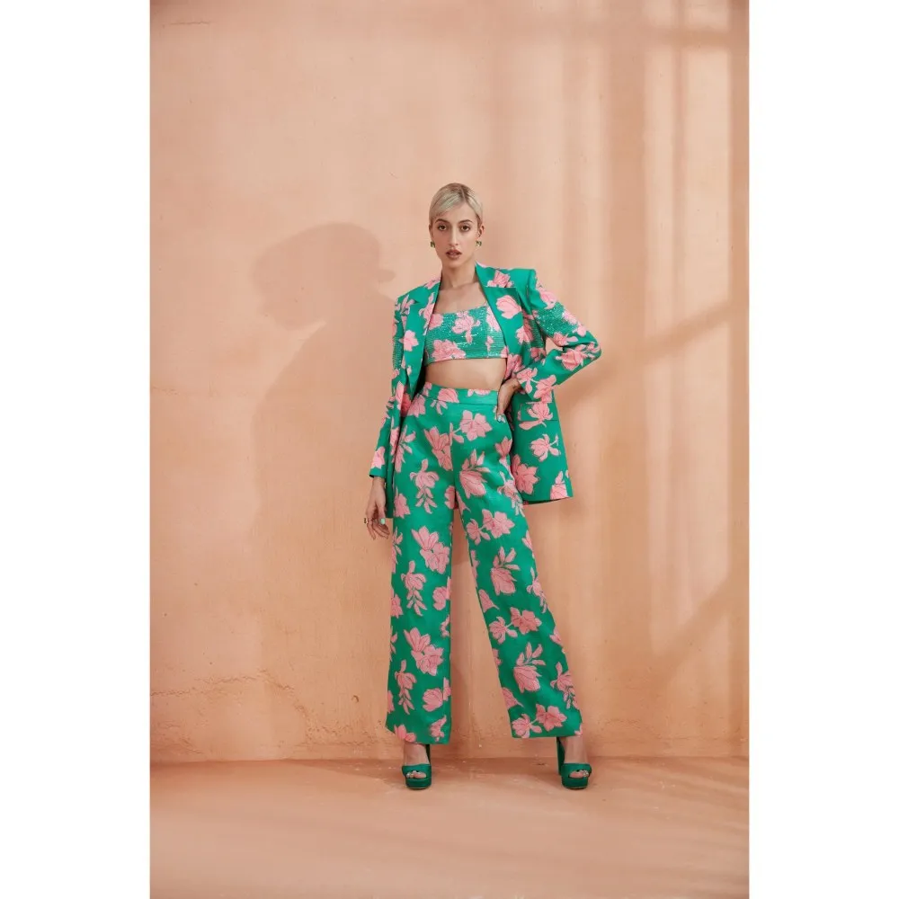 Label Deepika Nagpal Kelly Blazer Shamrock
