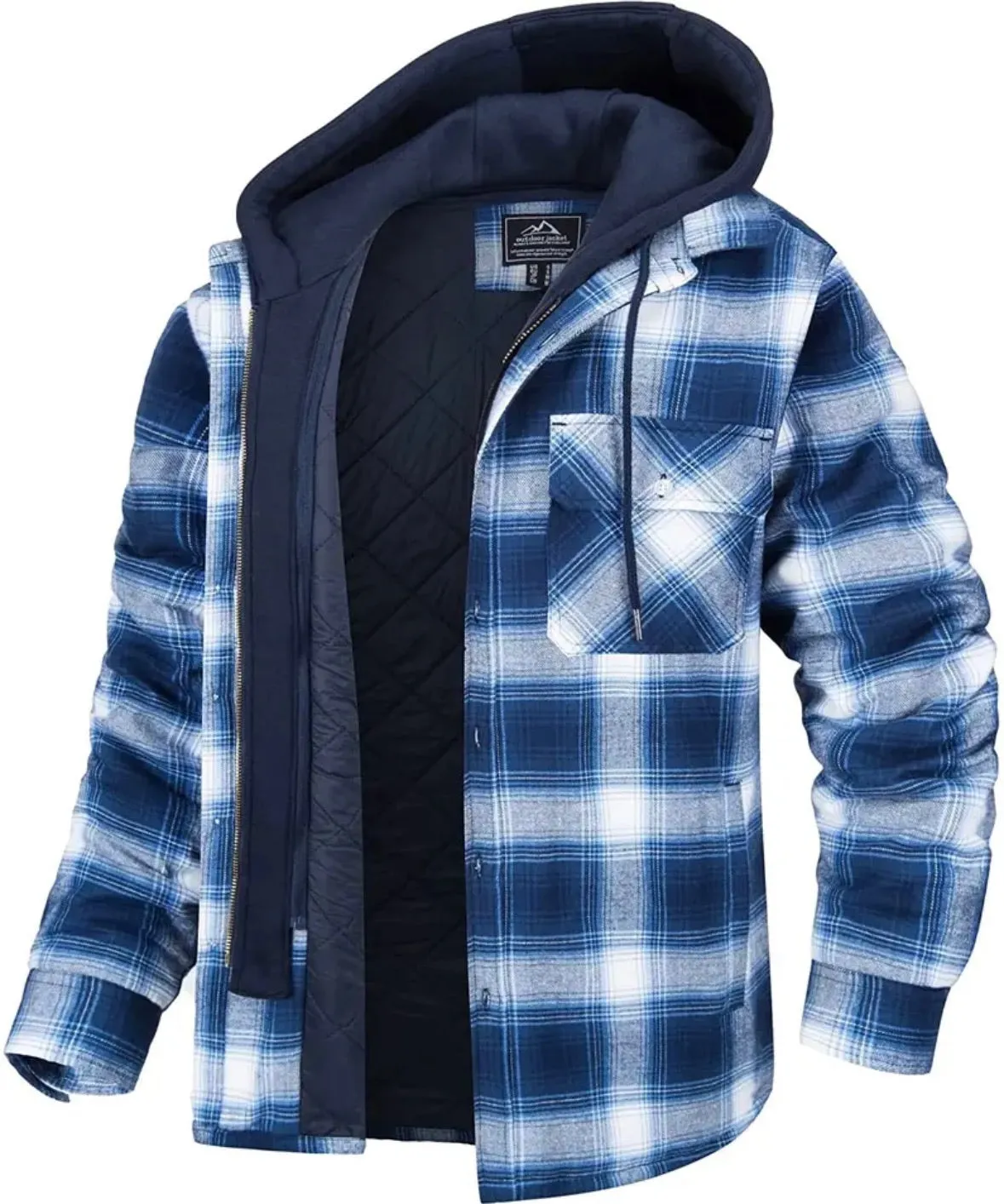 Lucas - Stylish Warm Hooded Jacket