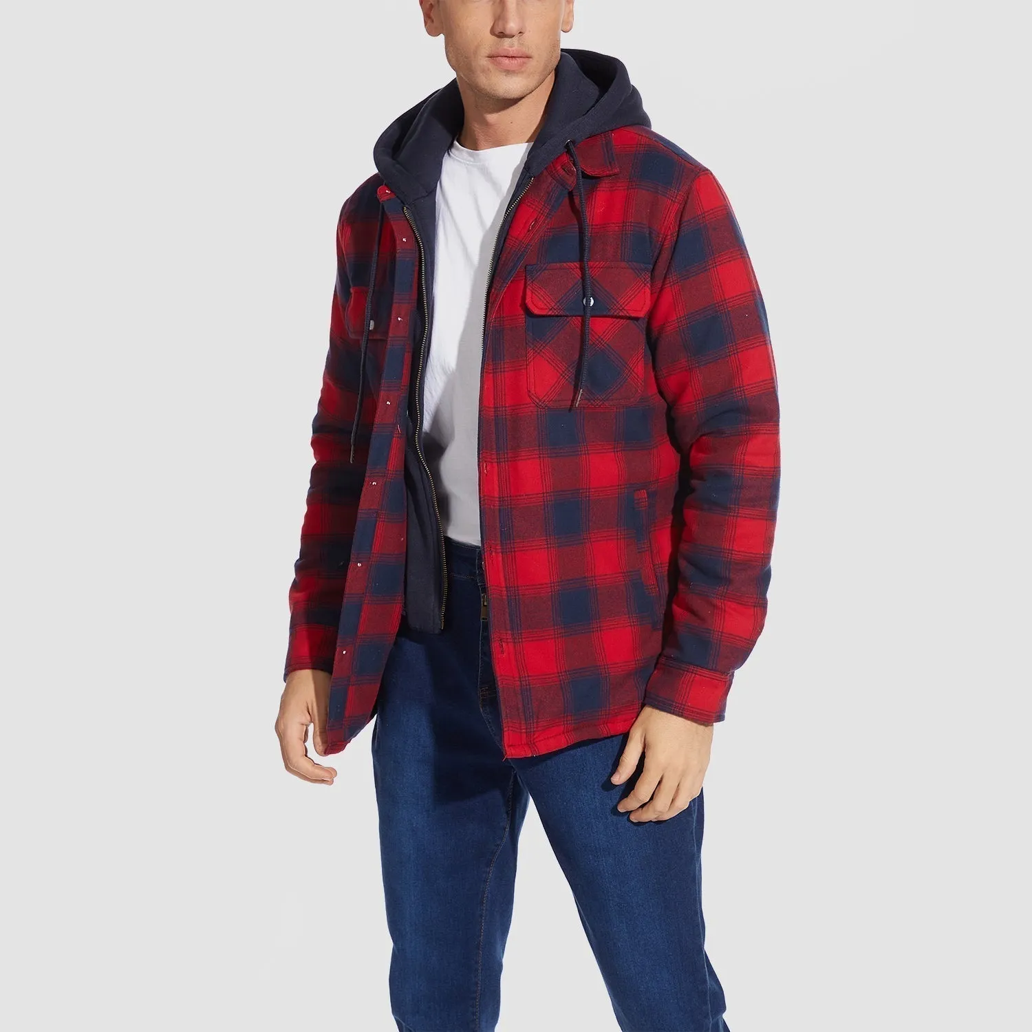 Lucas - Stylish Warm Hooded Jacket