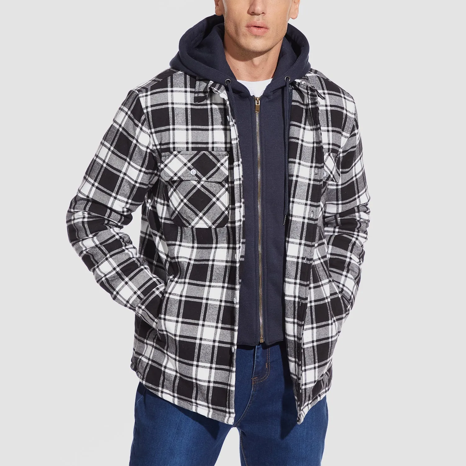 Lucas - Stylish Warm Hooded Jacket