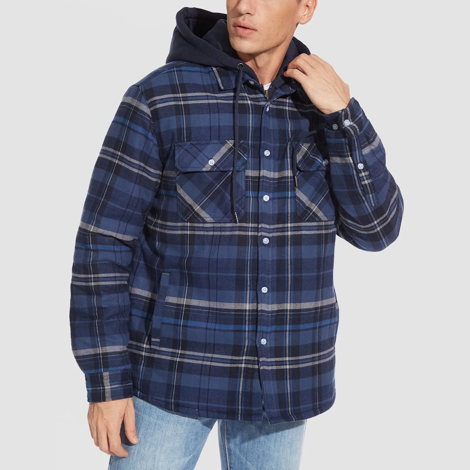Lucas - Stylish Warm Hooded Jacket