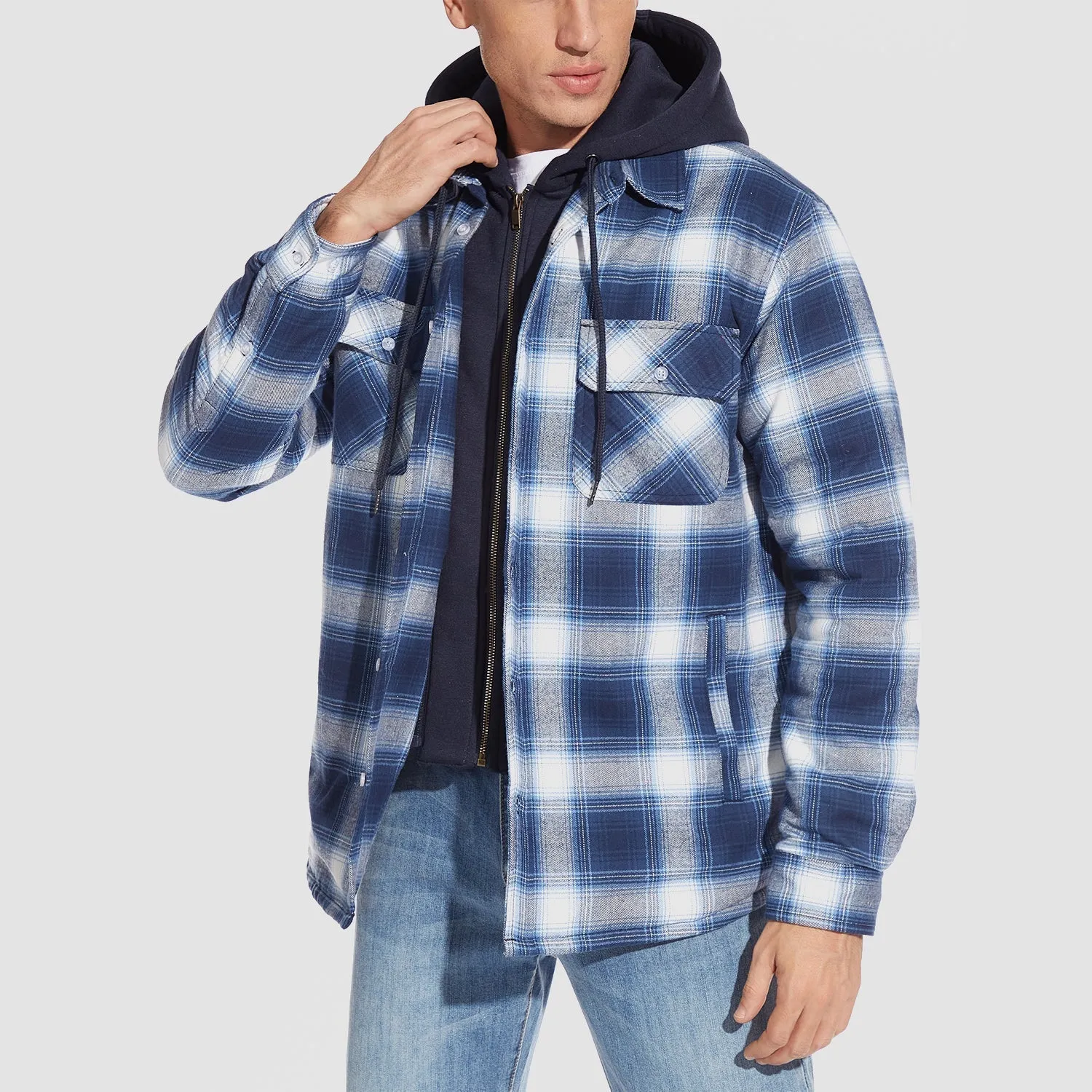 Lucas - Stylish Warm Hooded Jacket
