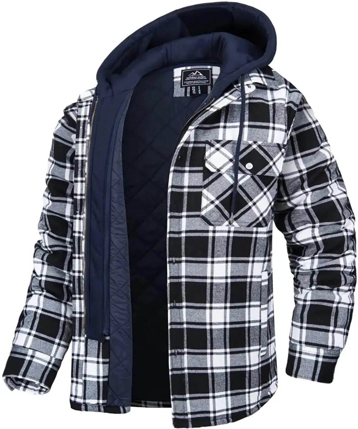Lucas - Stylish Warm Hooded Jacket