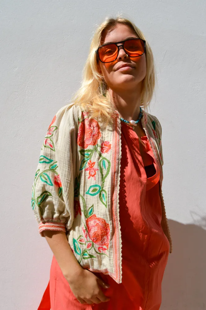M.A.B.E Lucia Multi Embroidered Jacket