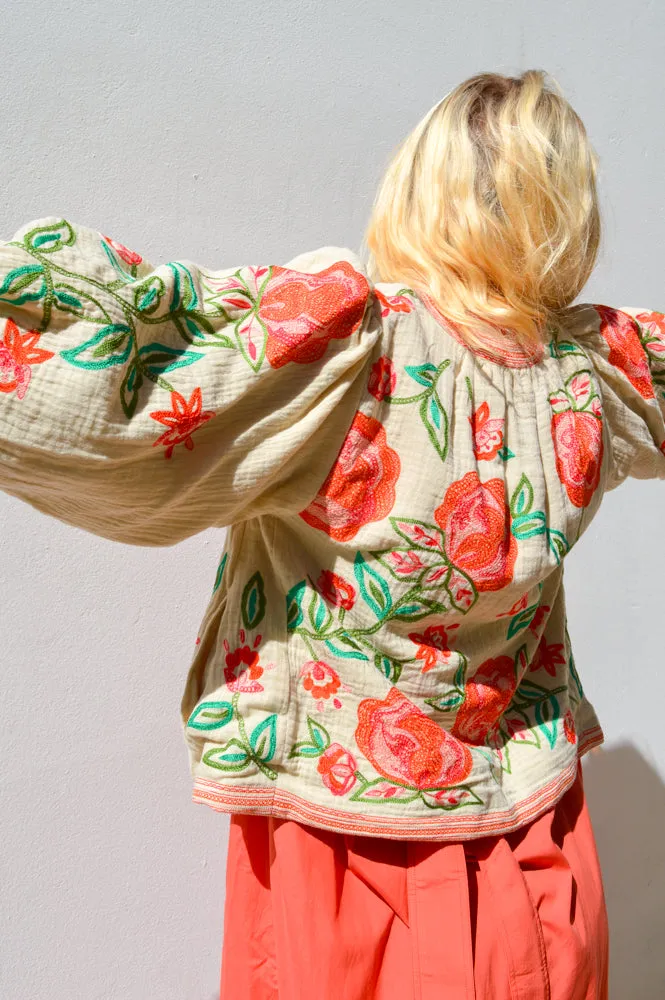 M.A.B.E Lucia Multi Embroidered Jacket