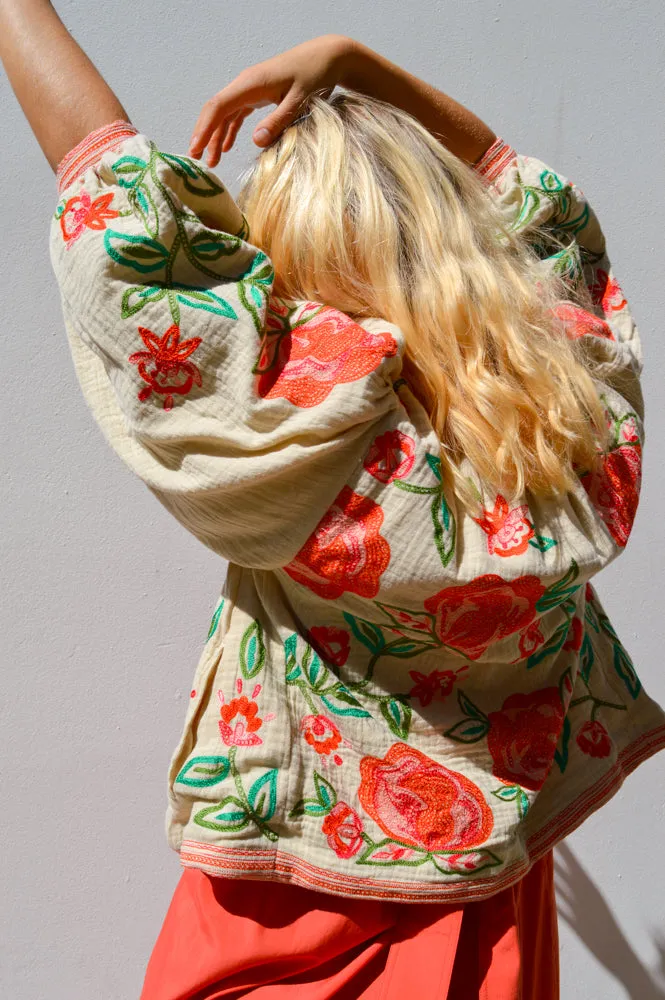 M.A.B.E Lucia Multi Embroidered Jacket