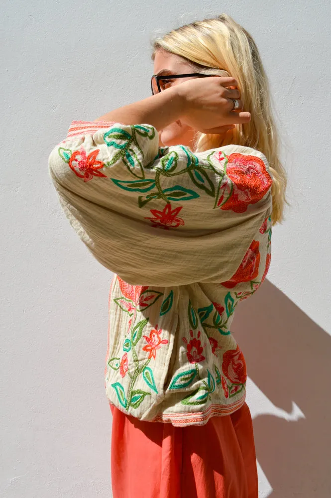 M.A.B.E Lucia Multi Embroidered Jacket