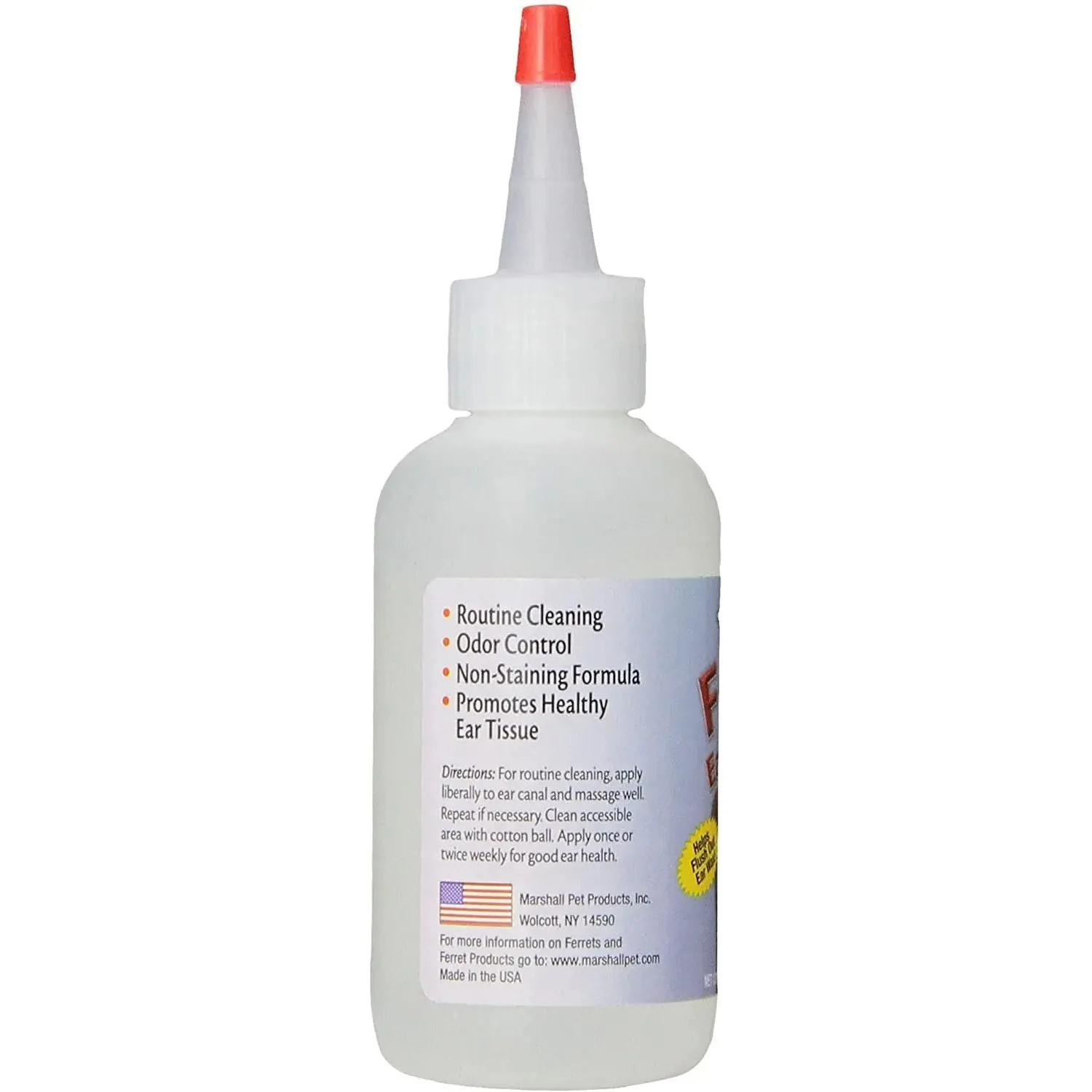 Marshall Ferret Ear Wash Cleaner Odor Control 4 oz. 2-Pack