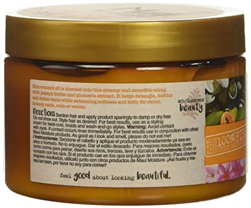 Maui Moisture Quench   Coconut Oil Curl Smoothie, 12 Ounce: Beauty