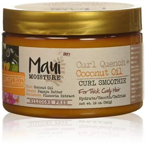 Maui Moisture Quench   Coconut Oil Curl Smoothie, 12 Ounce: Beauty
