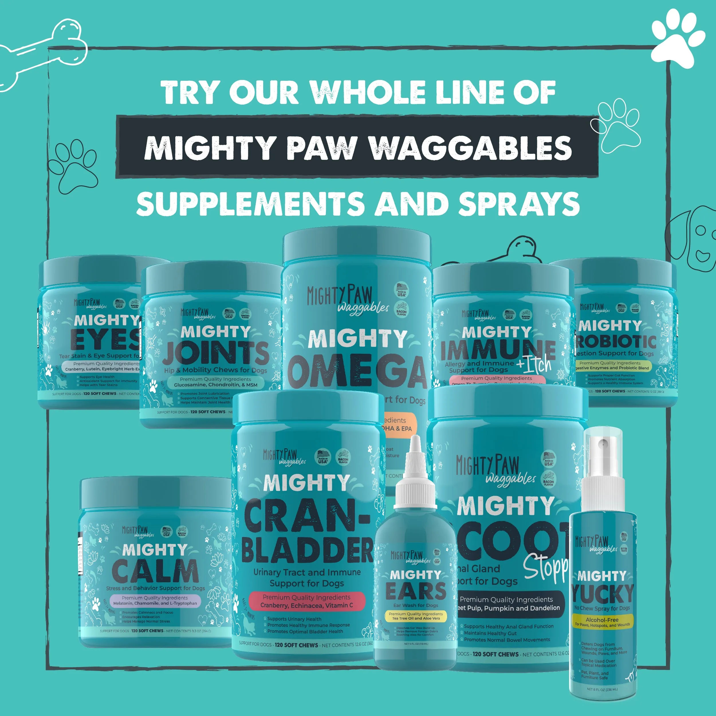 Mighty Joints: Hip & Mobility Supplement