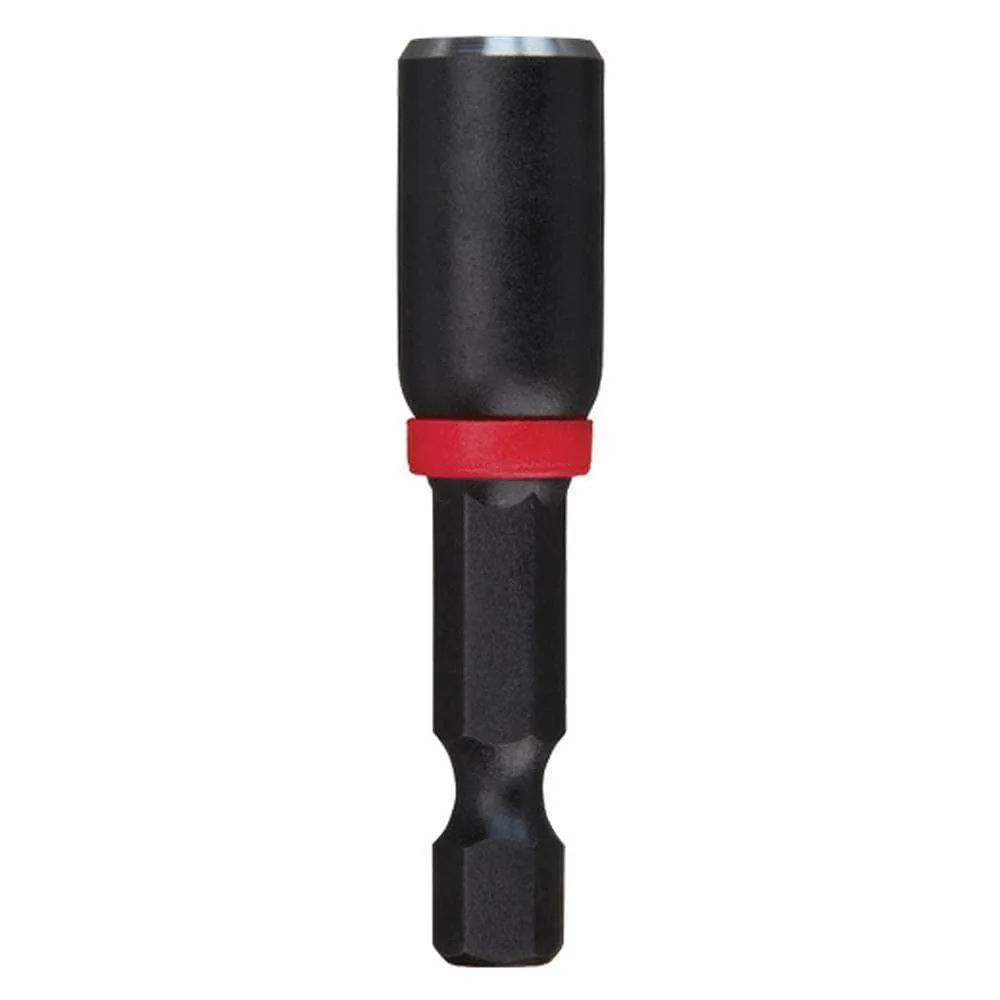 Milwaukee 49664522 3 Pack 1/4"x 50mm (2") Shockwave Magnetic Nutdriver Bit Set
