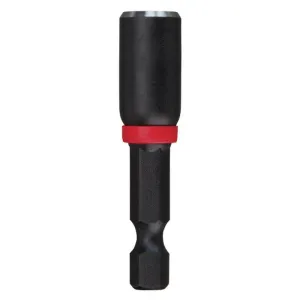 Milwaukee 49664522 3 Pack 1/4"x 50mm (2") Shockwave Magnetic Nutdriver Bit Set