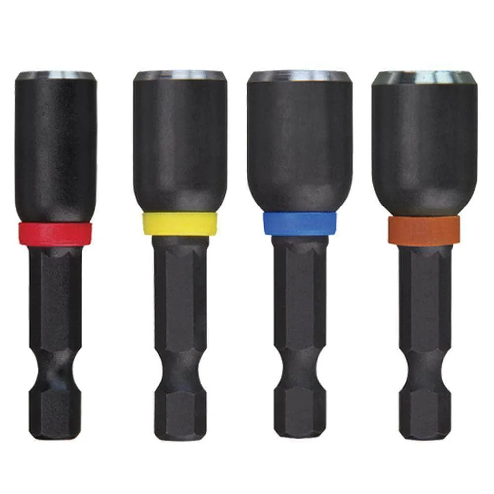 Milwaukee 49664562 4 Piece Shockwave Magnetic Nutdriver Bit Set