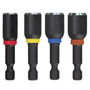 Milwaukee 49664562 4 Piece Shockwave Magnetic Nutdriver Bit Set
