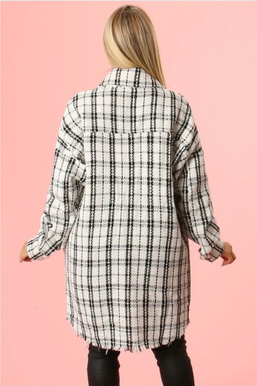 Miranda oversized button shirt